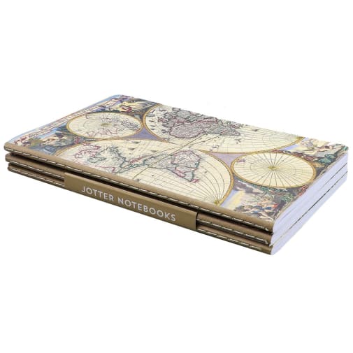 Jotter Notebooks - Old World (Set of 3)