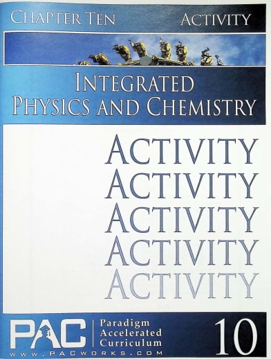 Integrated Physics and Chemistry Chapter 10 Activities