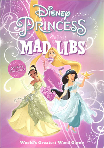 Disney Princess Mad Libs