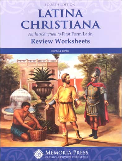 Memoria Press Latina Christiana Review Worksheets (4th Edition)