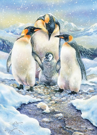 Cobble Hill Penguin Family Puzzle (Family 350 piece)