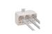 RJ11 6P4C Line Splitter Adapter – Line 1, Line 2, Line 1+2 Modular Phone Jack, White