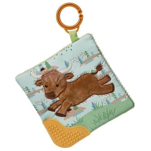 Hetty Highland Cow Crinkle Teether
