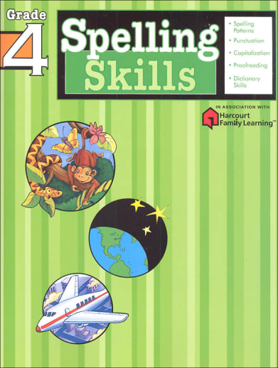 Spelling Skills Grade 4 (Harcourt Family Learning)