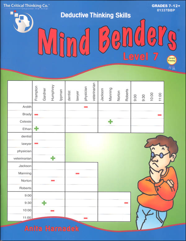 Mind Benders Book 7 (Deductive Thinking Skills)