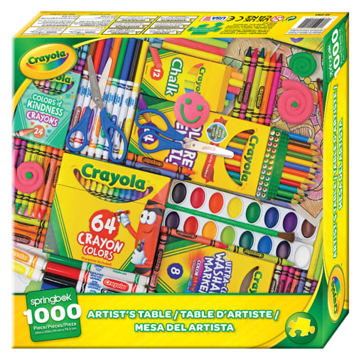 Artists Table Puzzle (1000 pieces)