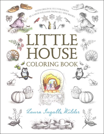 Little House Coloring Book