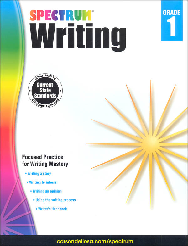 Spectrum Writing 2015 Grade 1