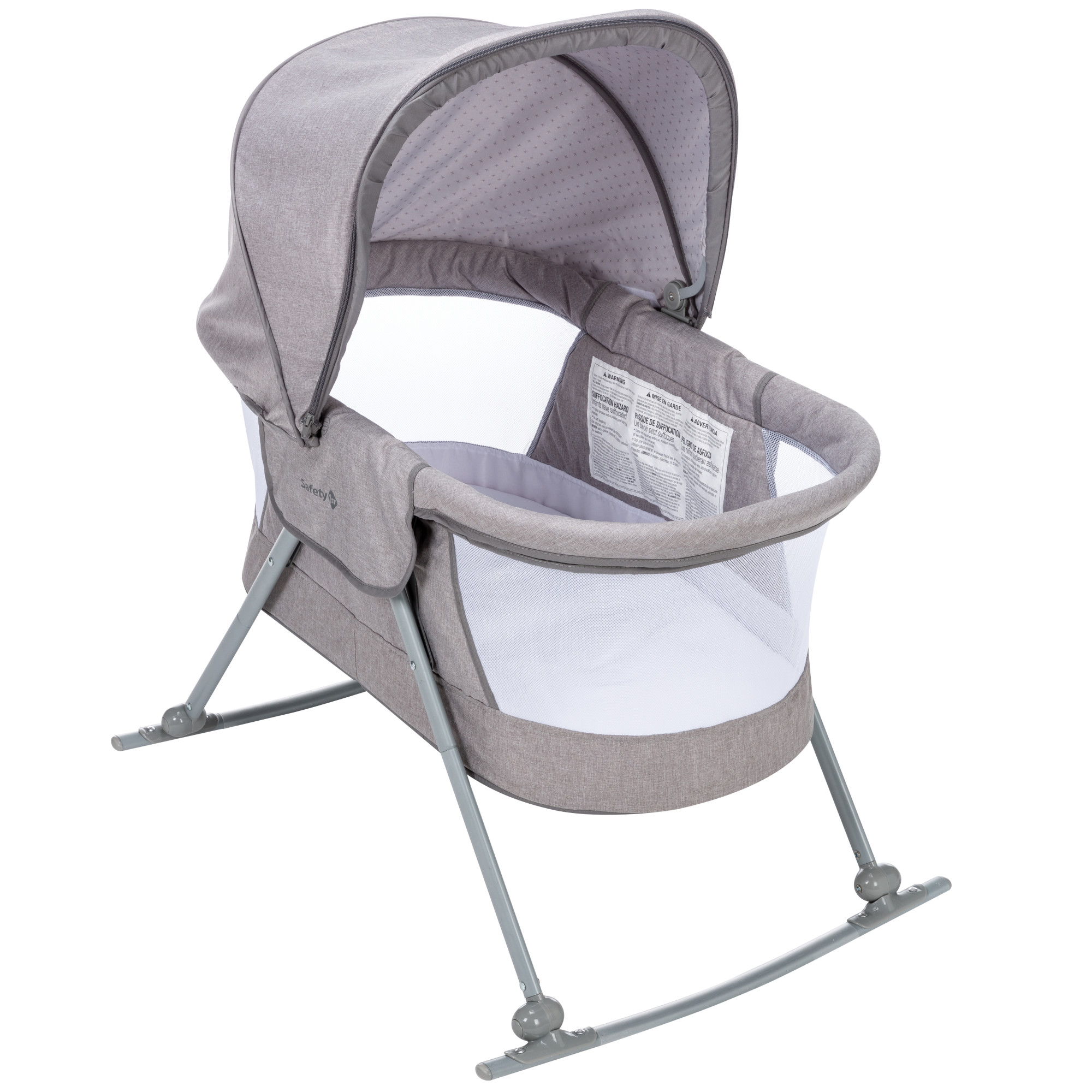 foldable rocking bassinet