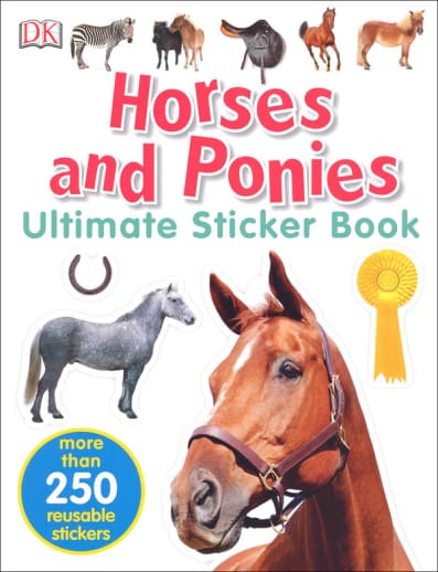 Ultimate Sticker Book: Horses and Ponies