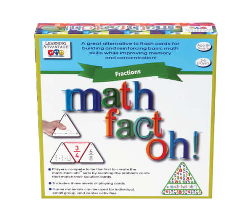Math-Fact Oh! Fractions