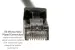 Cat5e Ethernet Patch Cable, Snagless, UTP, 0.5 ft, Black