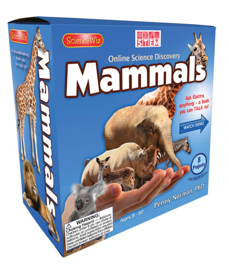 ScienceWiz Online Discovery Science Kit - Mammals