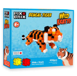 Pix Brix Wild Kratts Tiger