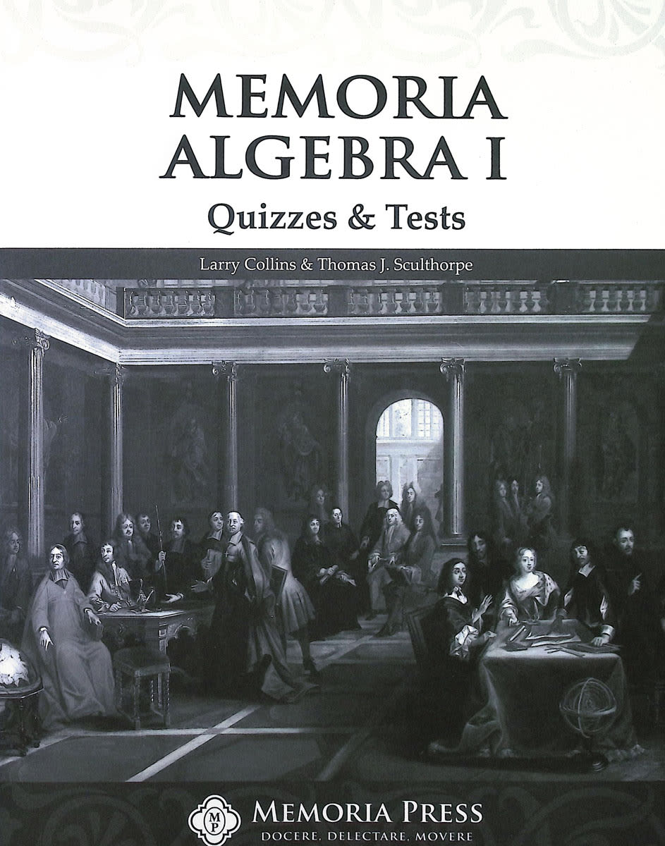 Memoria Algebra I Quizzes & Tests