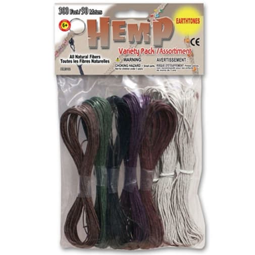 Earth Tones Hemp Variety Pack 1mm to 2 mm (300')