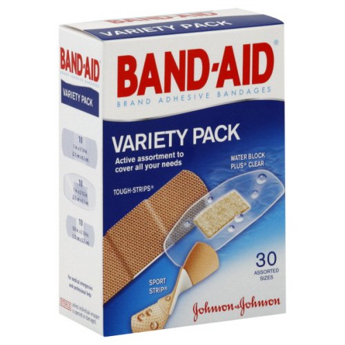 Band-Aid Variety Pack Adhesive Strip, Assorted Sizes MK 770776