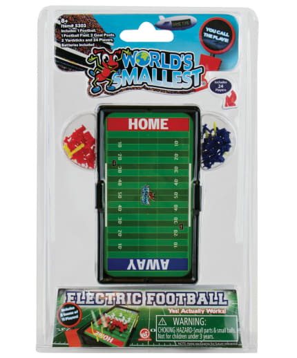 World's Smallest Electric Football
