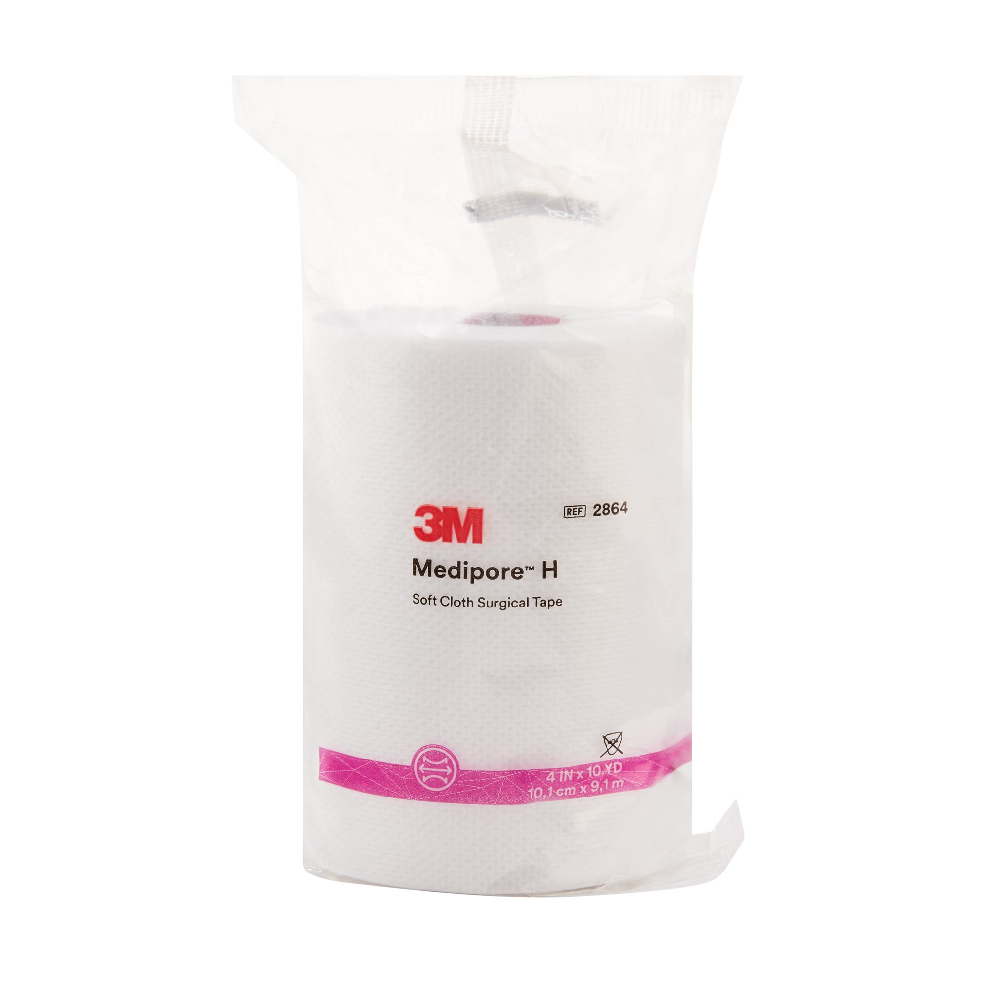 3M Medipore H Cloth Medical Tape, 4 Inch x 10 Yard, White MK 314412