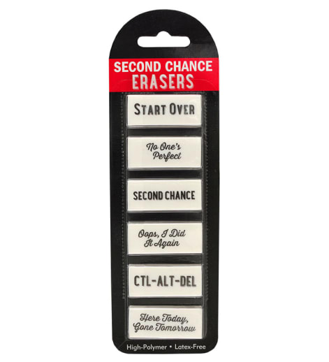 Second Chance Erasers