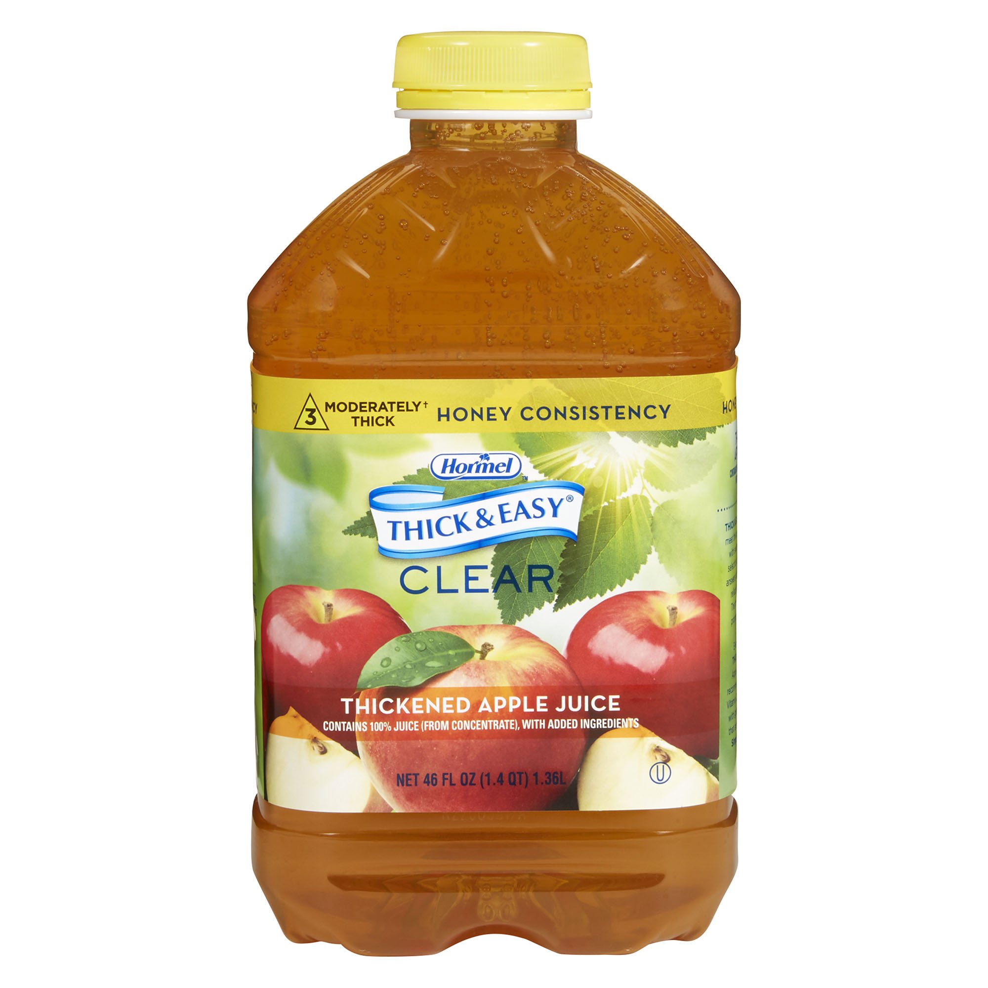 Thick & Easy Honey Consistency Apple Thickened Beverage, 46-ounce bottle MK 797170