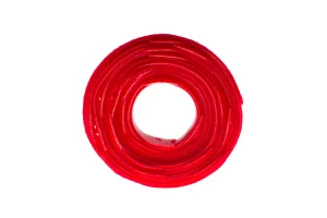 Velcro One-Wrap Straps, 3/4in x 8in, Qty 25, Red
