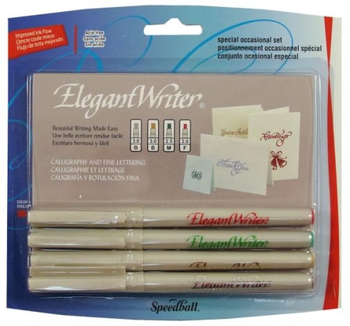 Elegant Writer Special Occasion Calligraphy Marker Set (4 marker set)