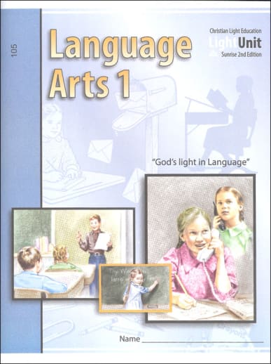 Language Arts LightUnit 105 Sunrise 2nd Edition