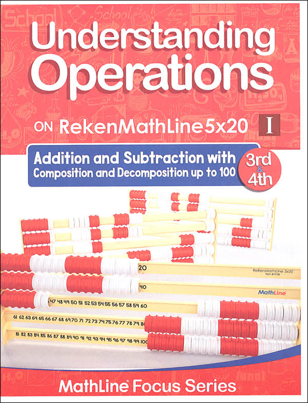 Understanding Operations on RekenMathLine 5x20 I Color Workbook