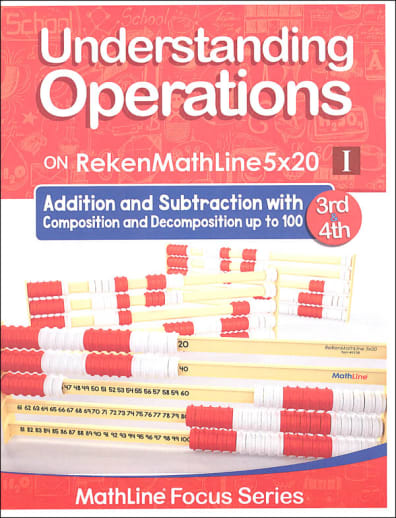 Understanding Operations on RekenMathLine 5x20 I Color Workbook