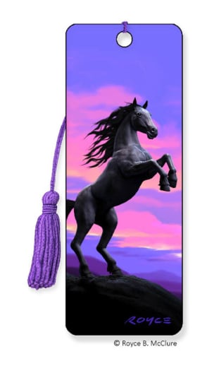 Stallion 3D Bookmark