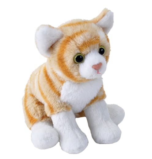 Pocketkins-Eco Orange Tabby Cat 5" Plush