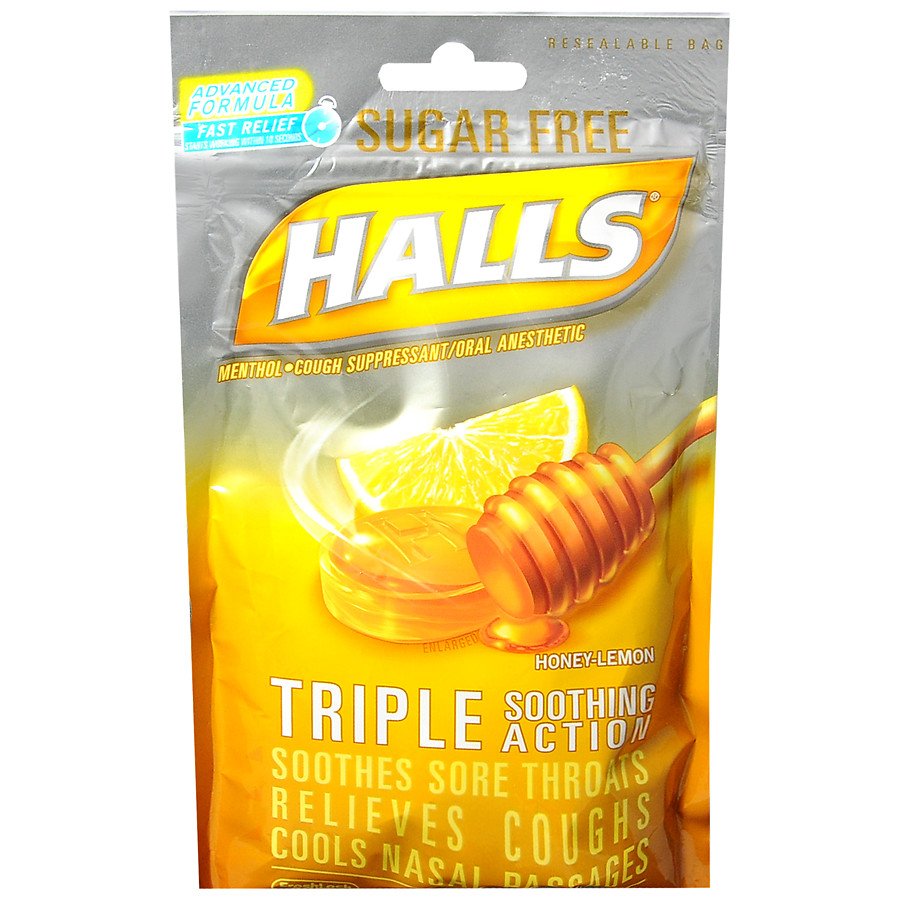 Halls Menthol Cold and Cough Relief MK 665767
