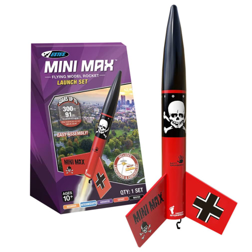Mini Max Flying Model Rocket Launch Set