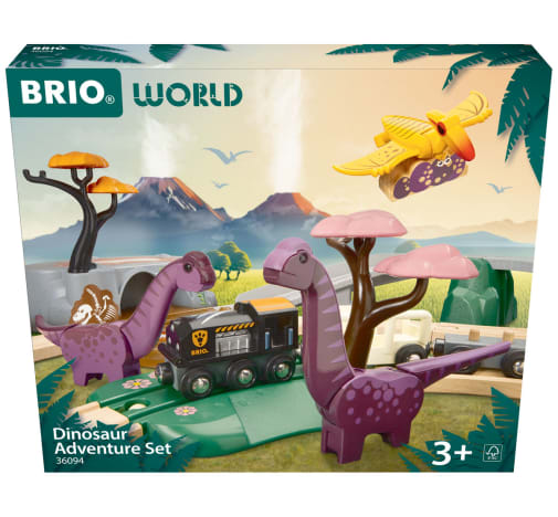 BRIO Dinosaur Adventure Railway Set