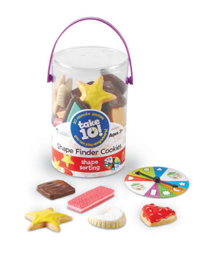 Take 10! Shape Finder Cookies