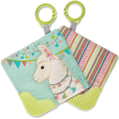 Lily Llama Crinkle Teether