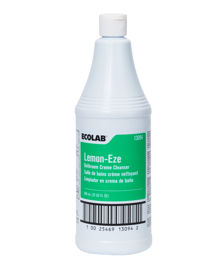Ecolab Lemon-Eze Surface Cleaner, Lemon Scent, 32 oz. MK 927815