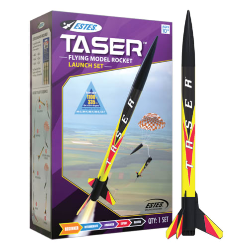 Taser Flying Model Rocket Launch Set