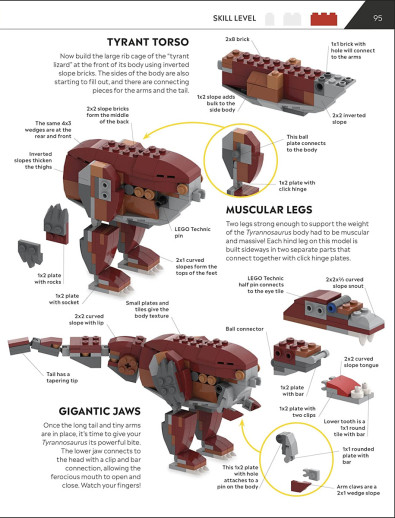 Building Instructions Lego Classic Ideas Dinosaur Dinosaur