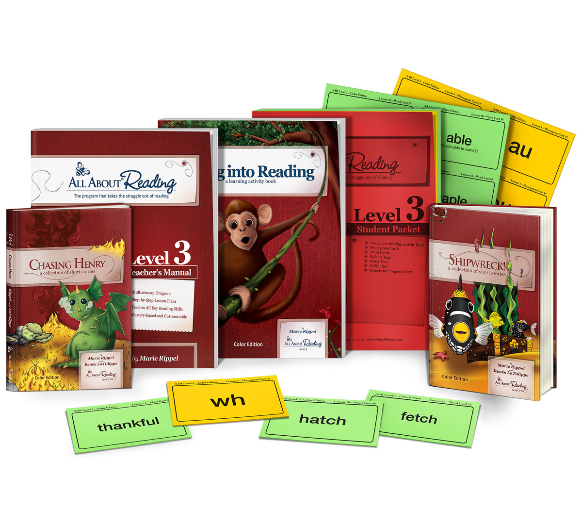洋書 All About Reading Level 3 All About Reading Level 3 Materials Color Edition