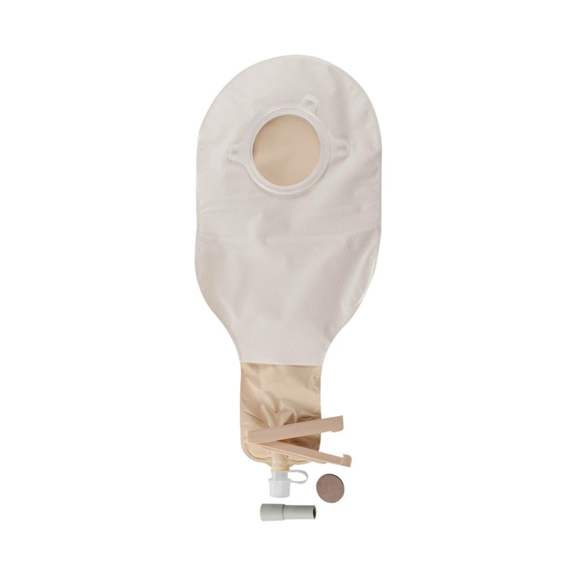 Sur-Fit Natura Opaque Filtered Colostomy Pouch, 11 Inch Length, 1 Inch Flange MK 365784