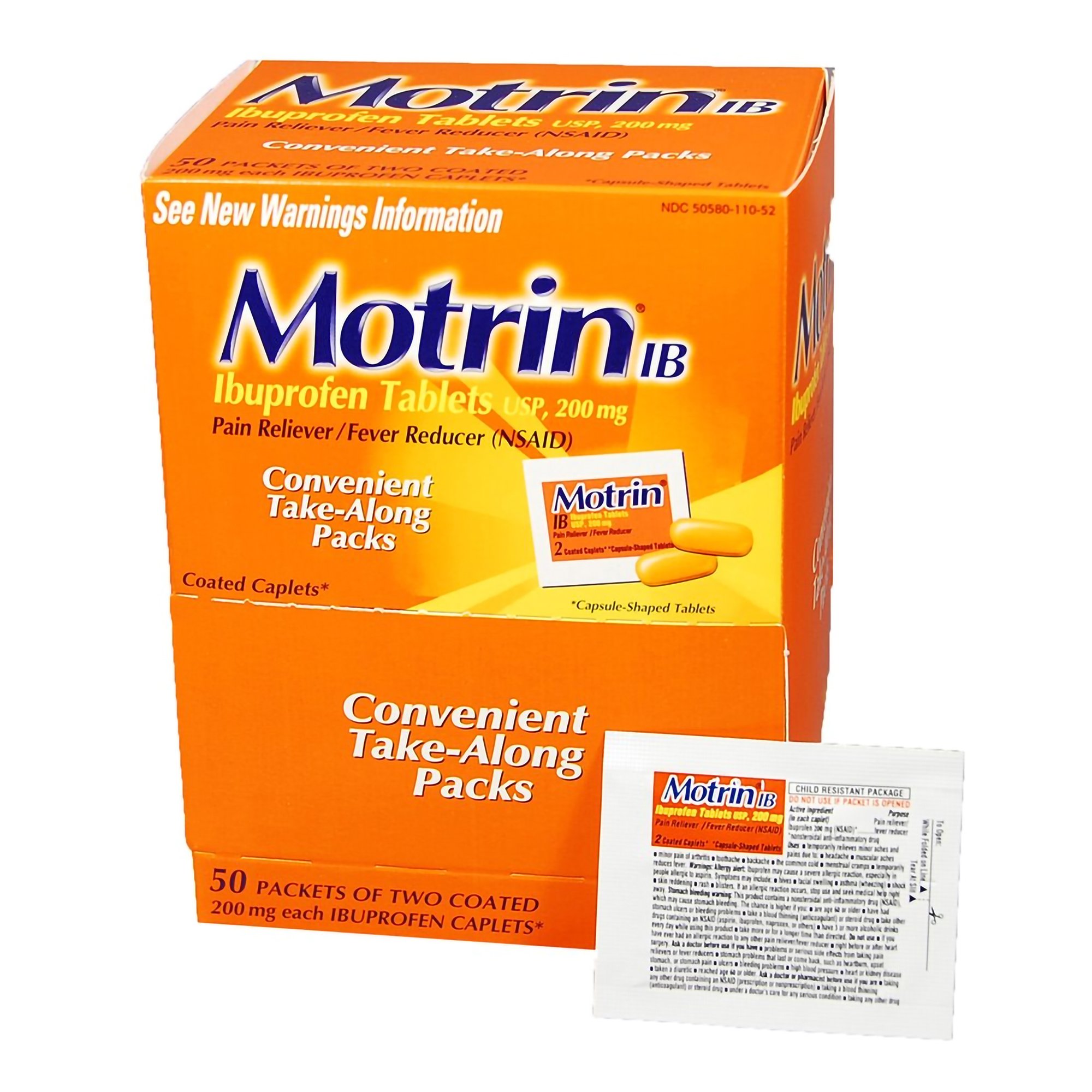 Motrin IB Ibuprofen Pain Relief MK 876287
