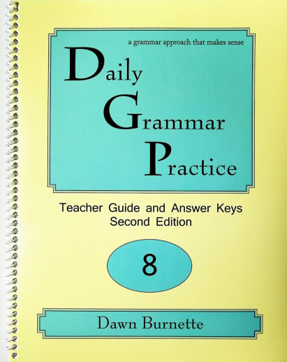 Daily Grammar Practice Teacher Guide Grade 8