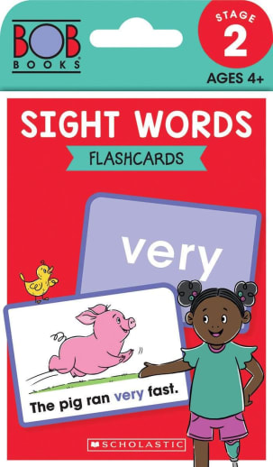 Bob Books: Sight Words Flashcards (Stage 2: Emerging Reader)
