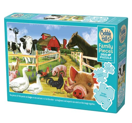 Cobble Hill Welcome to the Farm Puzzle (350 piece)