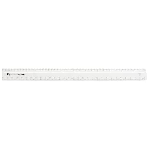 Ruler, 12" View-Thru Basic