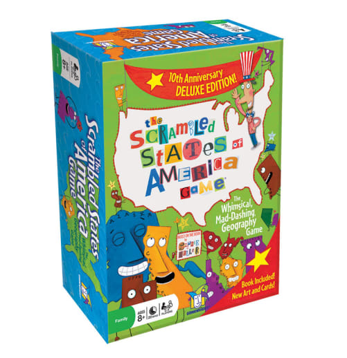 The Scrambled States of America Game: Deluxe Edition | Gamewright
