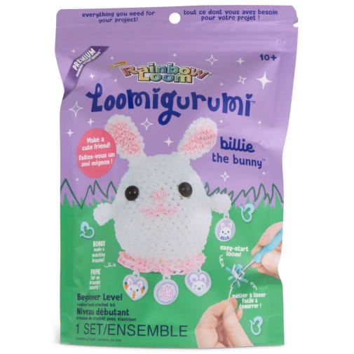 Rainbow Loom Loomigurumi Kit - Billie the Bunny
