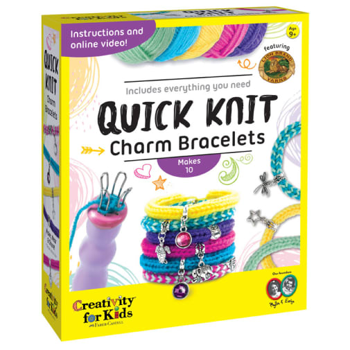 Quick Knit Charm Bracelets Kit